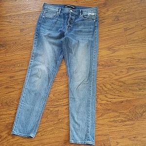 Express vintage skinny ankle high rise jeans *